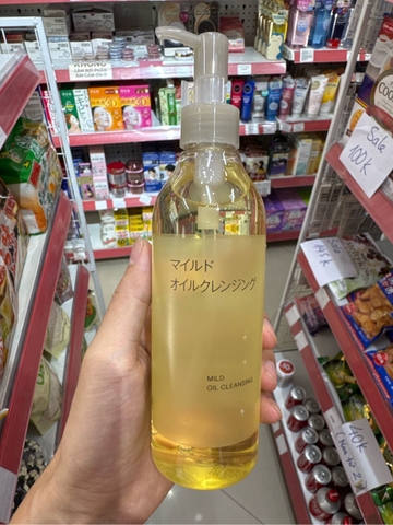 Dầu tẩy trang Muji Cleansing Oil cho da dầu, da nhạy cảm chai 300ml