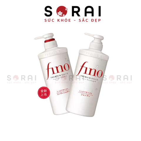 Dầu gội Fino Nhật Bản dưỡng ẩm suôn mượt 550ml/ chai