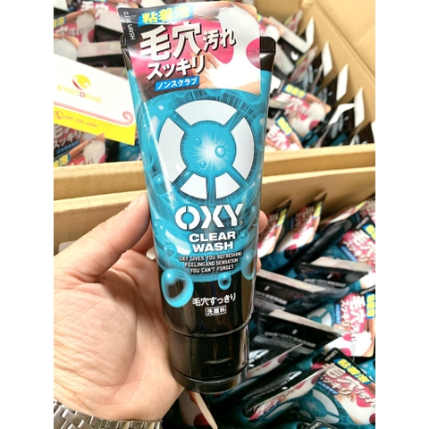 Sữa rửa mặt hoạt tính Oxy Clear Wash 130g - Dưỡng ẩm da, sạch sâu