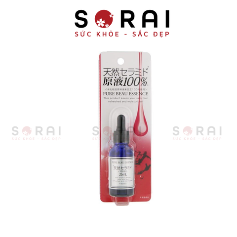 Serum Pure Beau Essence Nhật Bản 25ml (3 loại) bổ sung Ceramide cấp ẩm chống lão hóa