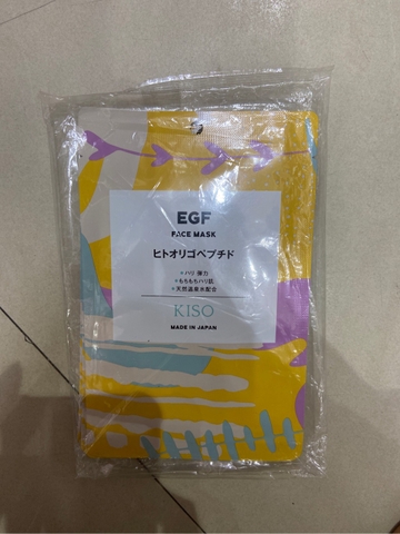 Mặt nạ dưỡng da Kiso Nhật Bản E.G.F