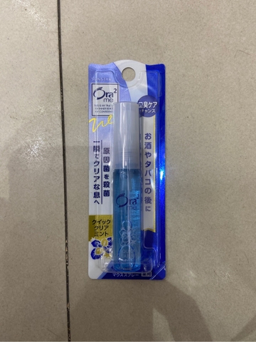 Xịt thơm miệng Sunstar Ora2 Nhật Bản 6ml (7 loại) Bạc hà