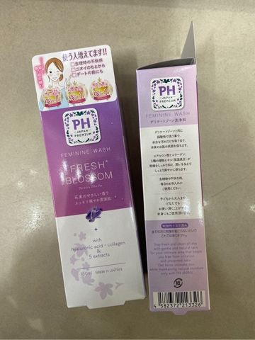 Dung dịch vệ sinh phụ nữ PH Japan Premium Nhật Bản (4 loại) Fresh Blossom 150ml