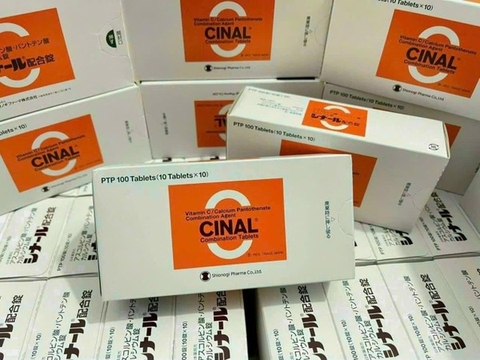 Viên uống trắng da ngừa nám Cinal Nhật Bản hộp 100 viên