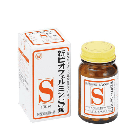 Viên uống bổ sung lợi khuẩn S Biofermin Nhật Bản giảm táo bón, đầy hơi, tiêu chảy