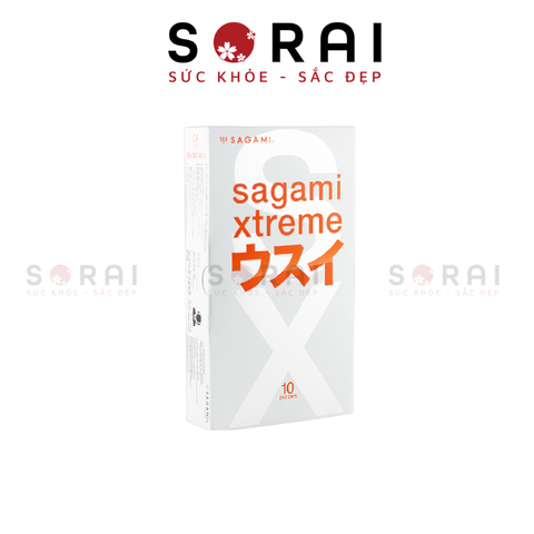 Bao cao su Sagami Super Thin hộp 10 chiếc
