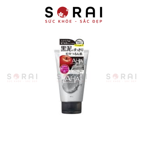 Sữa rửa mặt AHA loại bỏ mụn đầu đen Nhật Bản 120g