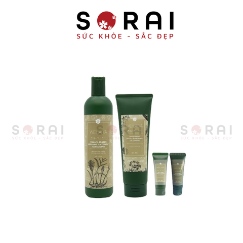 Dầu gội gừng Weilaya 400ml kích thích mọc tóc