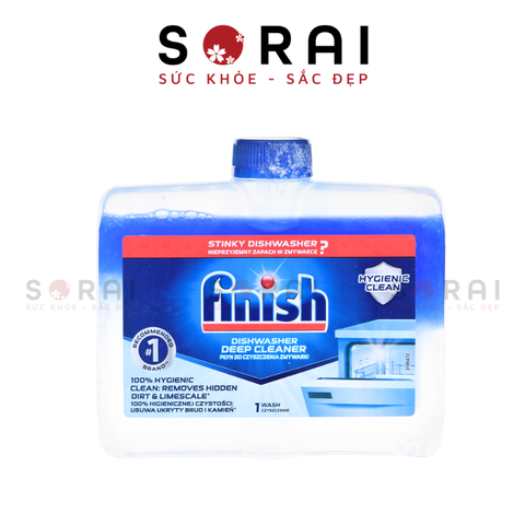 Nước vệ sinh máy rửa bát Finish 250ml