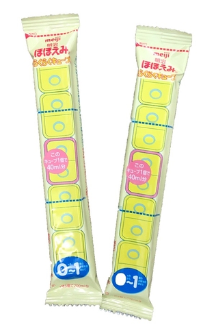 Sữa thanh Meiji Nhật bản cho bé 0-1 tuổi mẫu mới (Tách lẻ)