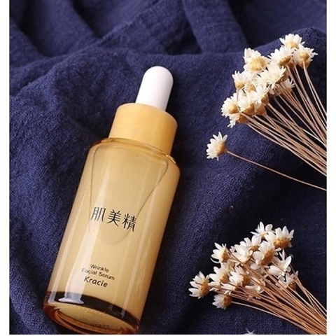 Serum dưỡng ẩm chống lão hóa Kracie Wrinkle trị nhăn mắt và khóe miệng Nhật Bản 30ml