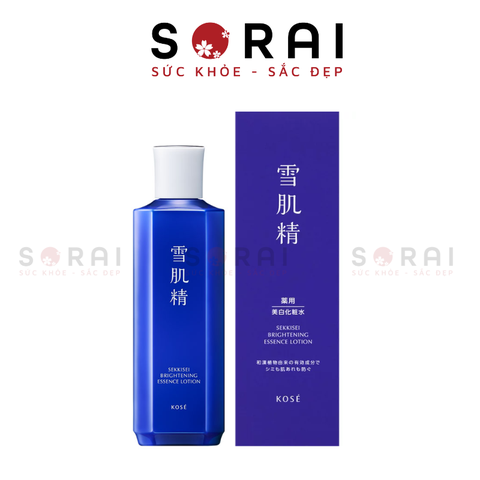 Nước hoa hồng dưỡng ẩm sáng da KOSE Sekkisei Lotion Nhật Bản 350ml