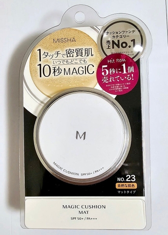 Phấn nước Missha Cushion Moisture Nhật Bản 15g M.23 màu da tự nhiên