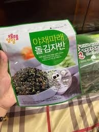 Rong biển trộn cơm vị rau củ Hàn Quốc 40g