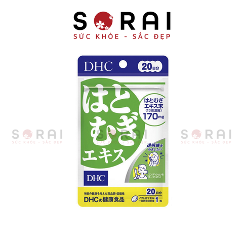 Viên uống trắng da Hatomugi DHC 20 viên 20 ngày