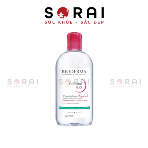 Nước tẩy trang Bioderma Pháp dành cho da khô, da nhạy cảm chai 500ml