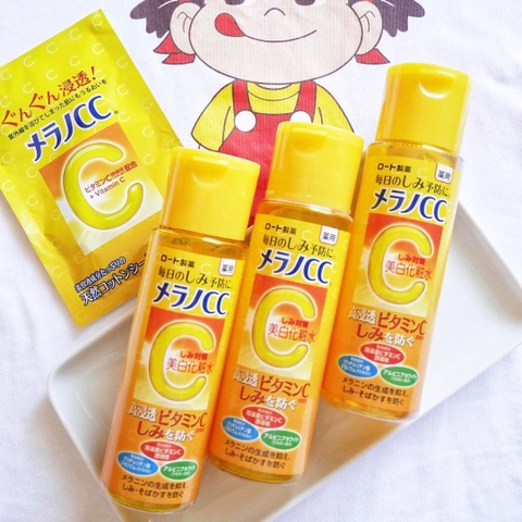 Nước hoa hồng CC melano Nhật Bản dành cho da dầu 170ml