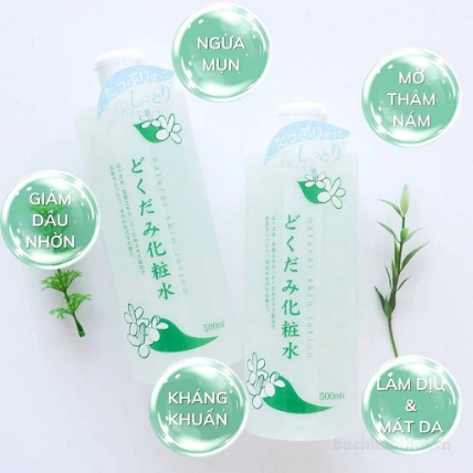 Nước hoa hồng diếp cá Dokudami Nhật Bản 500ml