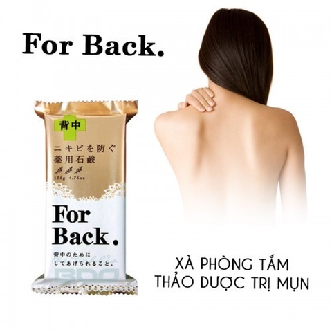 Xà phòng trị mụn lưng For Back Nhật Bản 135g