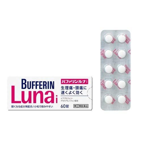 Viên uống giảm đau bụng kinh Bufferin Lunai 60 viên
