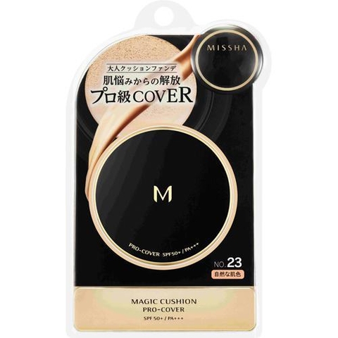 Phấn Nước Misha M.21 da dầu Nhật Bản 15g tone trắng sáng