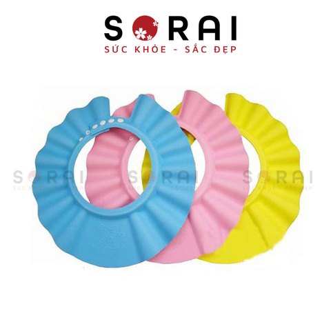 Mũ chụp gội đầu cho bé Okazaki 45-50cm