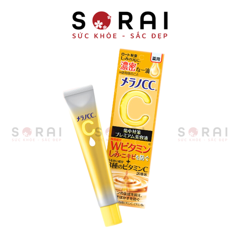 Serum CC Melano Rohto Nhật Bản đậm đặc mẫu mới 20ml