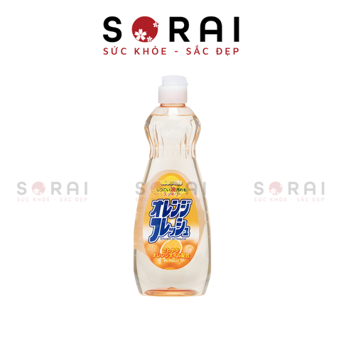 Nước rửa bát Rocket Nhật Bản hương cam 600ml