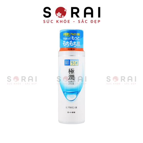 Nước hoa hồng Hadalabo cho da khô Nhật Bản chai 170ml