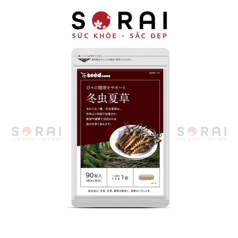 Đông trùng hạ thảo Nhật Bản túi 90 viên