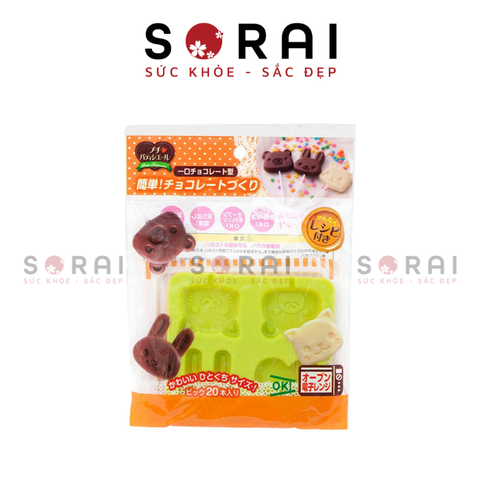 Khuôn làm kẹo Socola Silicon Nhật Bản