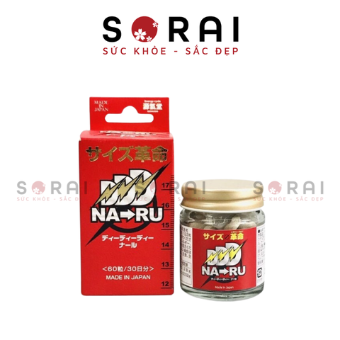 Viên Naru Naru tăng cường sinh lý, kích thước 60 viên 30 ngày