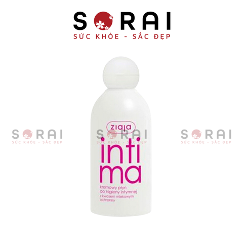 DDVS Intima (hồng) chứa Axit lactic kháng khuẩn tự nhiên, viêm nhẹ Ba Lan 200ml