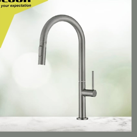 VÒI BẾP NÓNG LẠNH DÂY RÚT DL6609