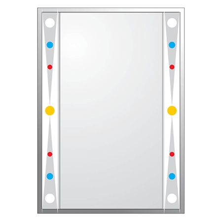 Gương Tráng Bạc 5 Lớp DS144