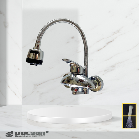 Vòi Bếp Lắp Tường Nóng Lạnh DL503M