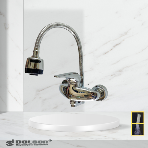 Vòi Bếp Lắp Tường Nóng Lạnh DL508M