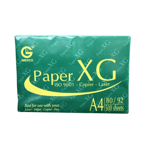 Giấy in Xương Giang A4 định lượng 80 gam