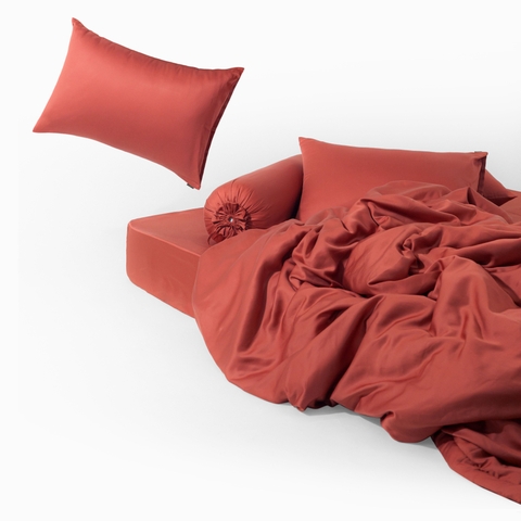 [Vibrant] Bộ Chăn Ga Gối Lụa Tencel Phong Cách Nổi Bật