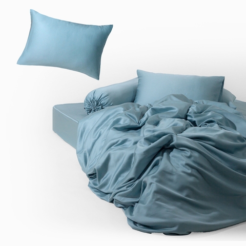 [Pastel] Bộ Chăn Ga Gối Lụa Tencel Phong Cách Nhẹ Nhàng