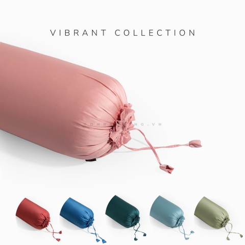 [Vibrant] Vỏ Gối Ôm Lụa Tencel Phong Cách Nổi Bật 37x105 cm