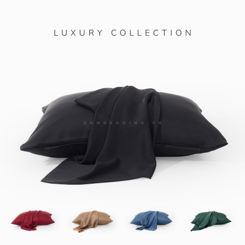 [Luxury] Vỏ Gối Nằm Lụa Satin Premium Cao Cấp Phong Cách Sang Trọng 50x70 cm