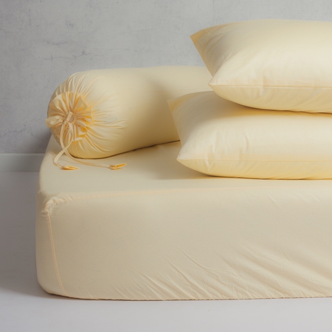 [Pastel] Bộ Ga Gối Cotton 100% Phong Cách Nhẹ Nhàng