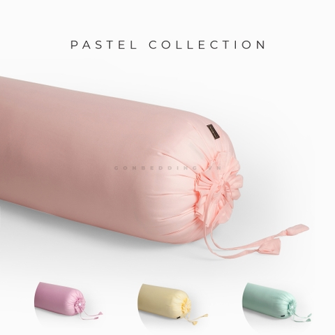 [Pastel] Vỏ gối ôm Cotton 100% Phong Cách Nhẹ Nhàng 37x105 cm