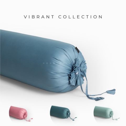 [Vibrant] Vỏ gối ôm Cotton 100% Phong Cách Nổi Bật 37x105 cm