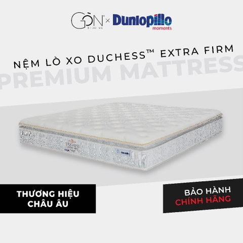 [Hàng chính hãng] Nệm lò xo Dunlopillo Duchess Extra Firm độ cao 29 cm