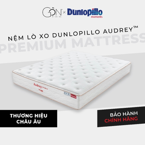 [Hàng chính hãng] Nệm Lò Xo Dunlopillo Audrey độ cao 25 cm 1mx2m | 1m2x2m | 1m4x2m| 1m6x2m | 1m8x2m | 2mx2m | 2m2x2m