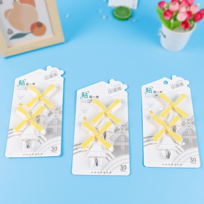 [ Đồng giá 19k] Móc dính cối xay gió sáng tạo Pi Bear 9110