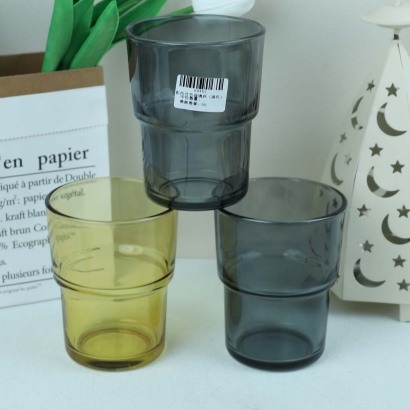 [ Đồng giá 19k] cốc ly thuỷ tinh dạng ống tre