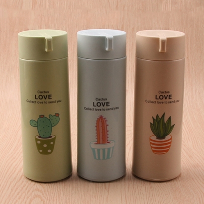 [ Đồng gia 19k] Cốc thuỷ tinh vỏ nhựa đơn giản